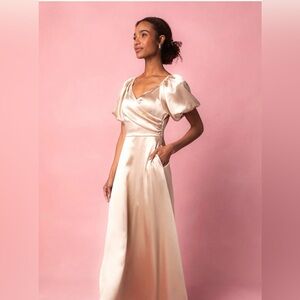 Champagne Evening Gown